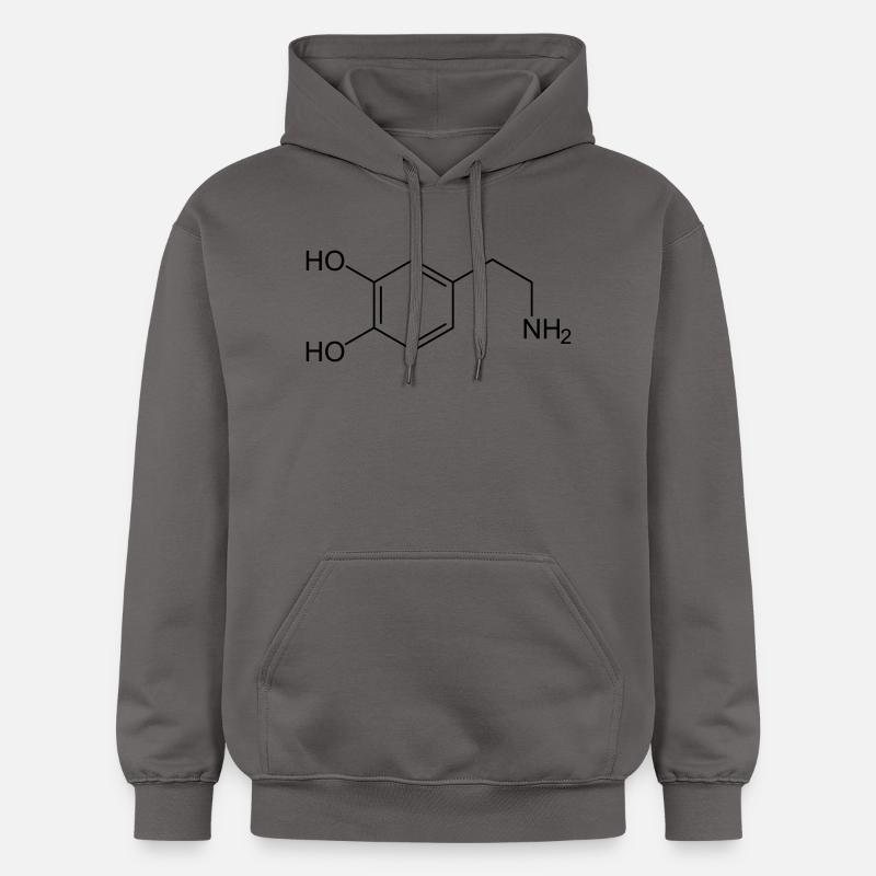 Dopamine dopamine - Sweat à capuche Softstyle® Gildan Unisexe - gris foncé