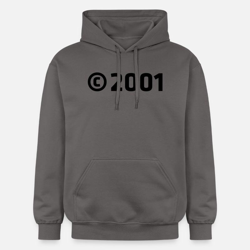 copyright 2001 - Sweat à capuche Softstyle® Gildan Unisexe - gris foncé