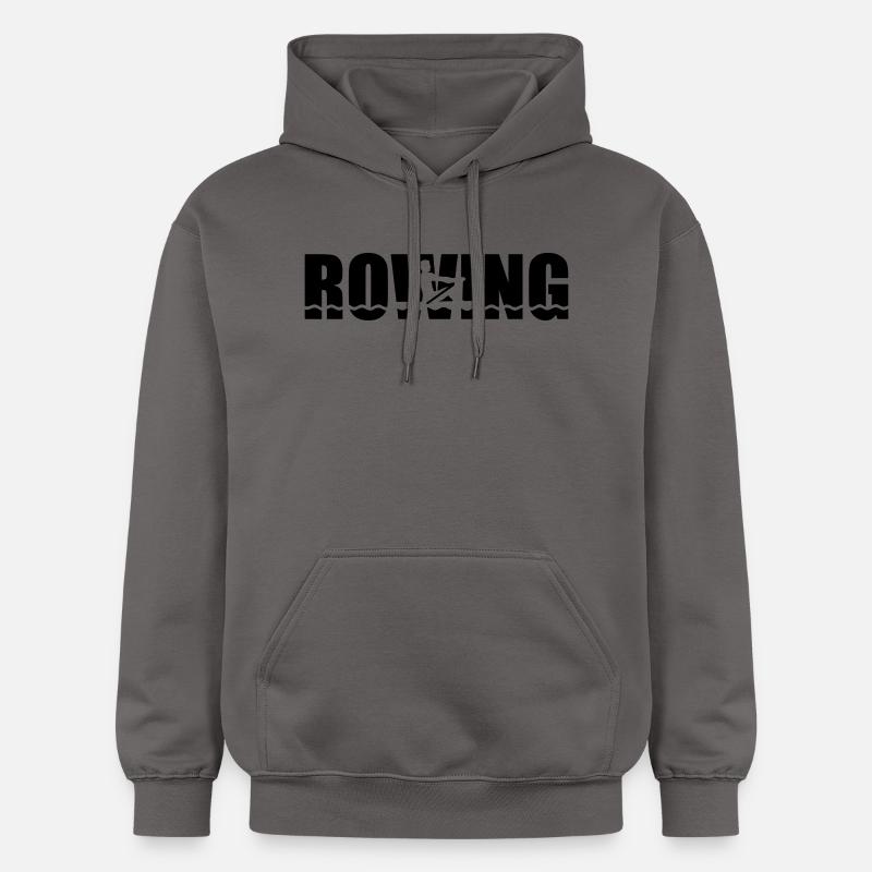 Rowing - Sweat à capuche Softstyle® Gildan Unisexe - gris foncé