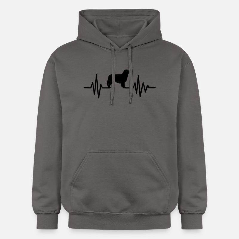 Australian shepherd - Sweat à capuche Softstyle® Gildan Unisexe - gris foncé