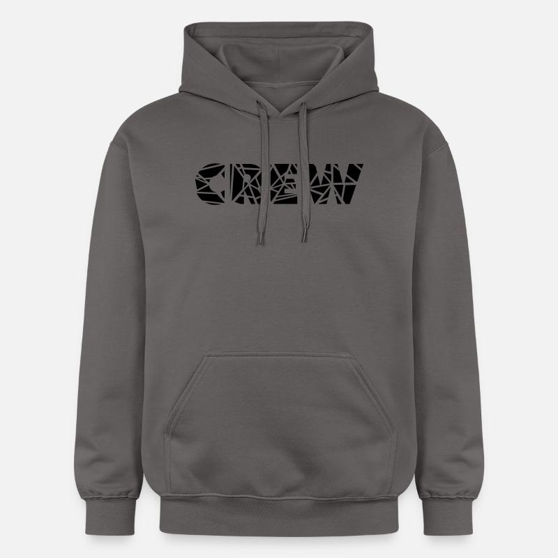 crew - Sweat à capuche Softstyle® Gildan Unisexe - gris foncé