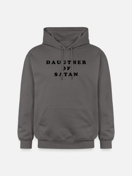 DAUGTHER OF SATAN - Gildan Unisex Softstyle® Midweight Hoodie - Dunkelgrau