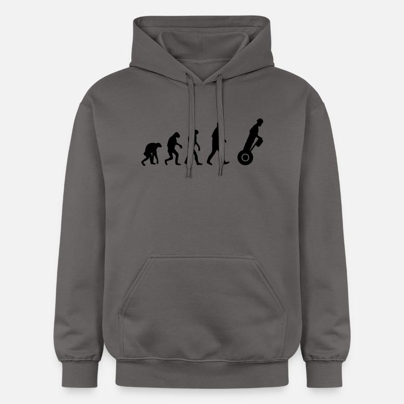 segway evolution - Sweat à capuche Softstyle® Gildan Unisexe - gris foncé