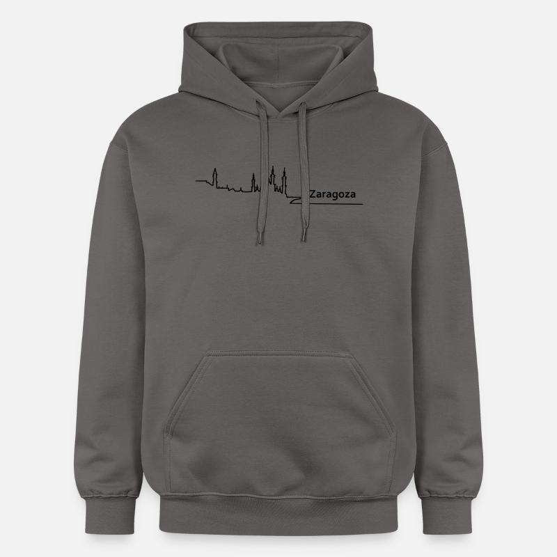 Saragosse horizon - Sweat à capuche Softstyle® Gildan Unisexe - gris foncé