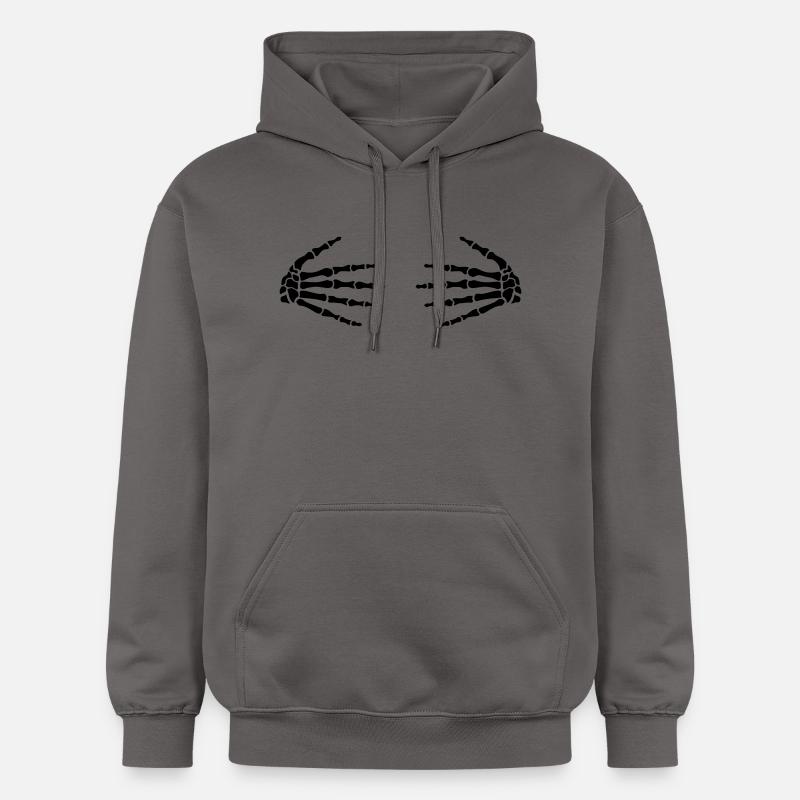 Mains - Sweat à capuche Softstyle® Gildan Unisexe - gris foncé