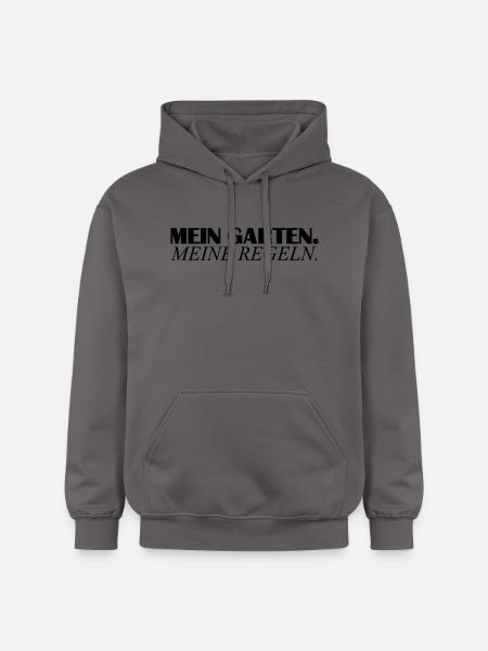 mein garten - Gildan Unisex Softstyle® Midweight Hoodie - Dunkelgrau