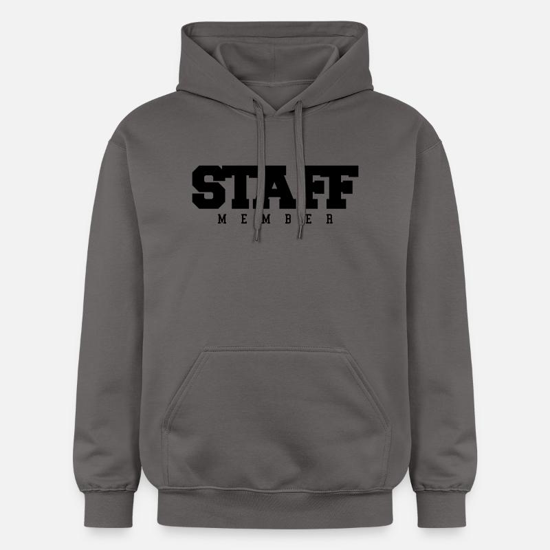 staff_member_lt1 - Sweat à capuche Softstyle® Gildan Unisexe - gris foncé