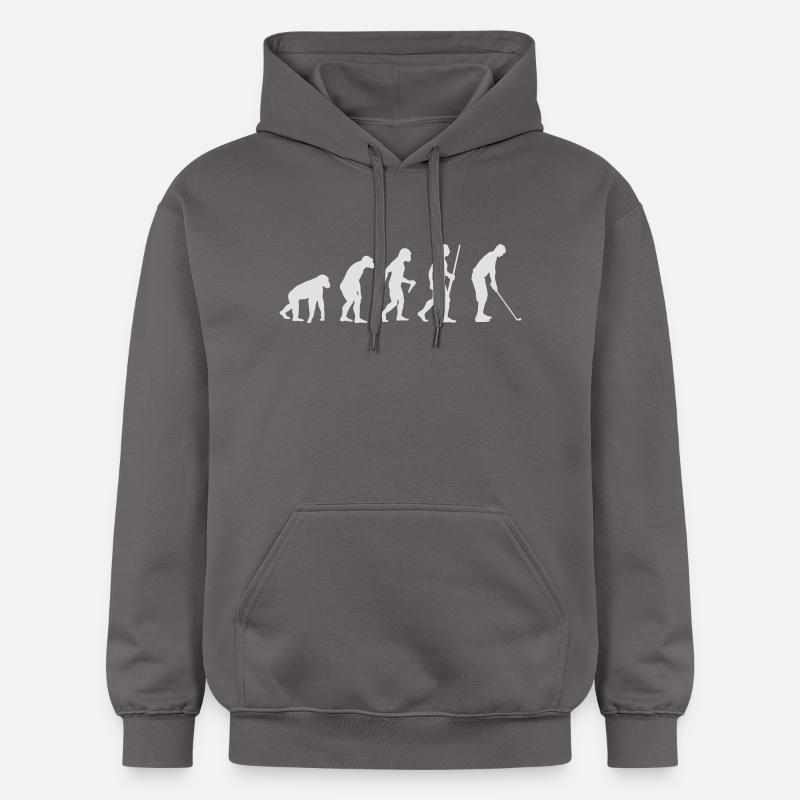 Golfeur Evolution - Sweat à capuche Softstyle® Gildan Unisexe - gris foncé