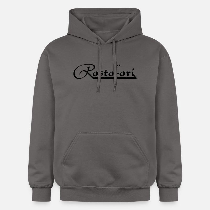 rastafari_vec_1 fr - Sweat à capuche Softstyle® Gildan Unisexe - gris foncé