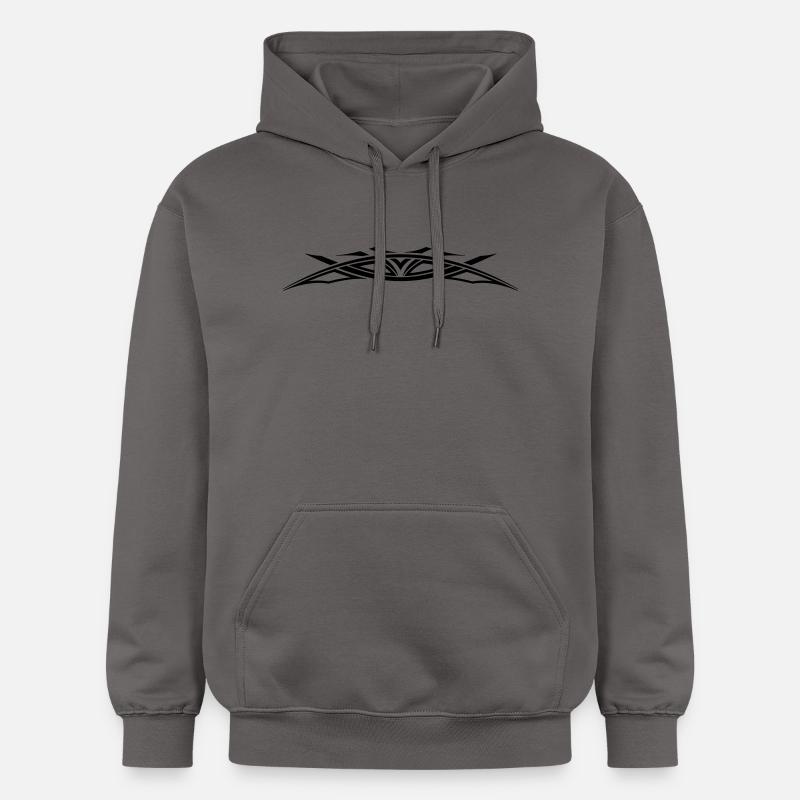 TeeCust n°17 - tribal - Sweat à capuche Softstyle® Gildan Unisexe - gris foncé