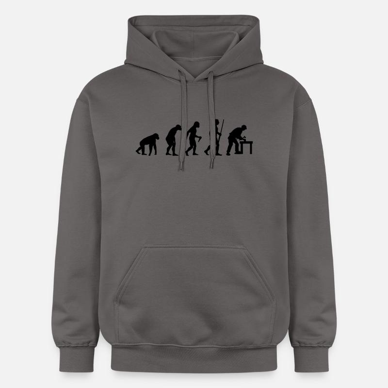 Tischler Evolution - Gildan Unisex Softstyle® Midweight Hoodie - Dunkelgrau
