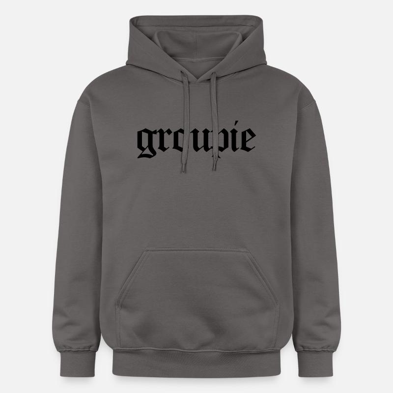 Groupie - Sweat à capuche Softstyle® Gildan Unisexe - gris foncé