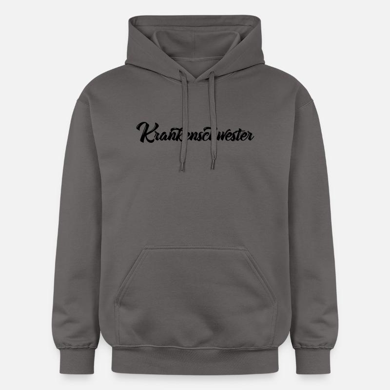 Krankenschwester - Gildan Unisex Softstyle® Midweight Hoodie - Dunkelgrau