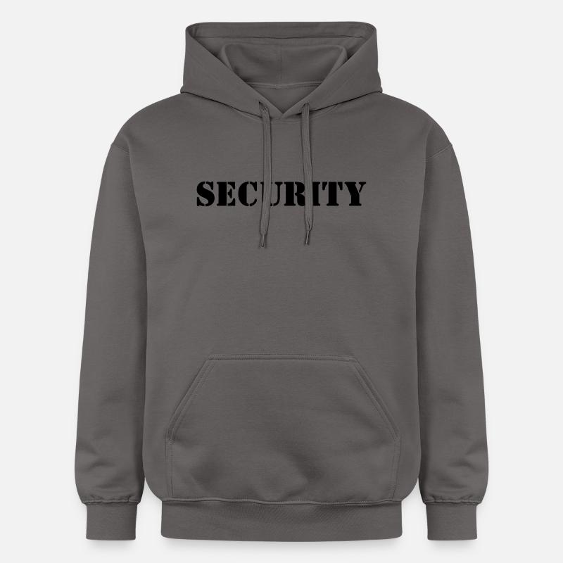 Security Design 5 - Gildan Unisex Softstyle® Midweight Hoodie - Dunkelgrau