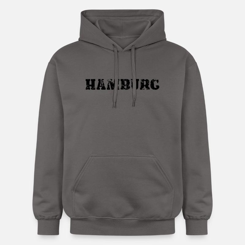 hamburg - Sweat à capuche Softstyle® Gildan Unisexe - gris foncé