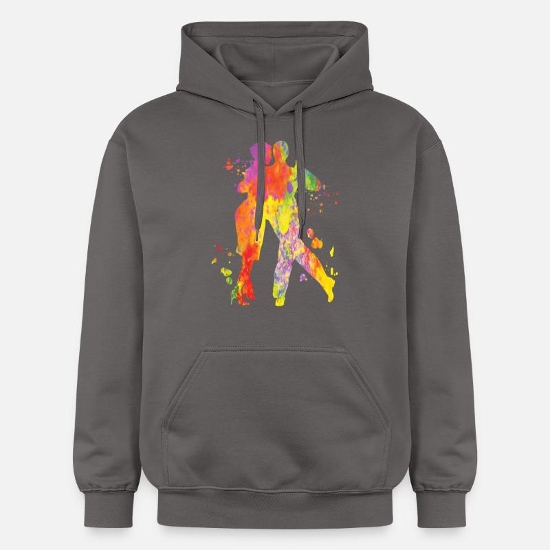 Tango Argentin Danse Milonga Vals - Sweat à capuche Softstyle® Gildan Unisexe - gris foncé