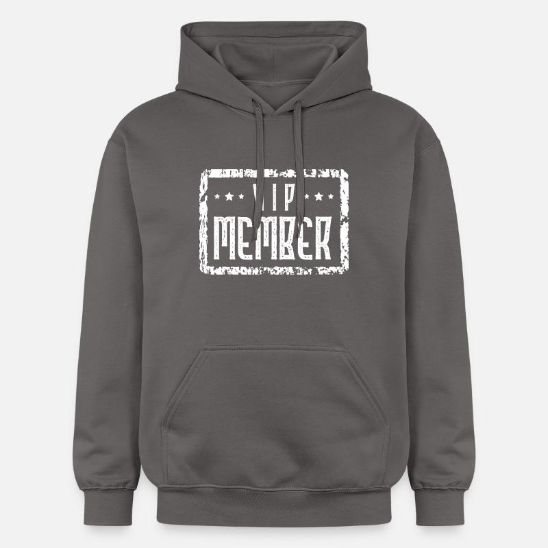 Cœur de membre VIP - Sweat à capuche Softstyle® Gildan Unisexe - gris foncé