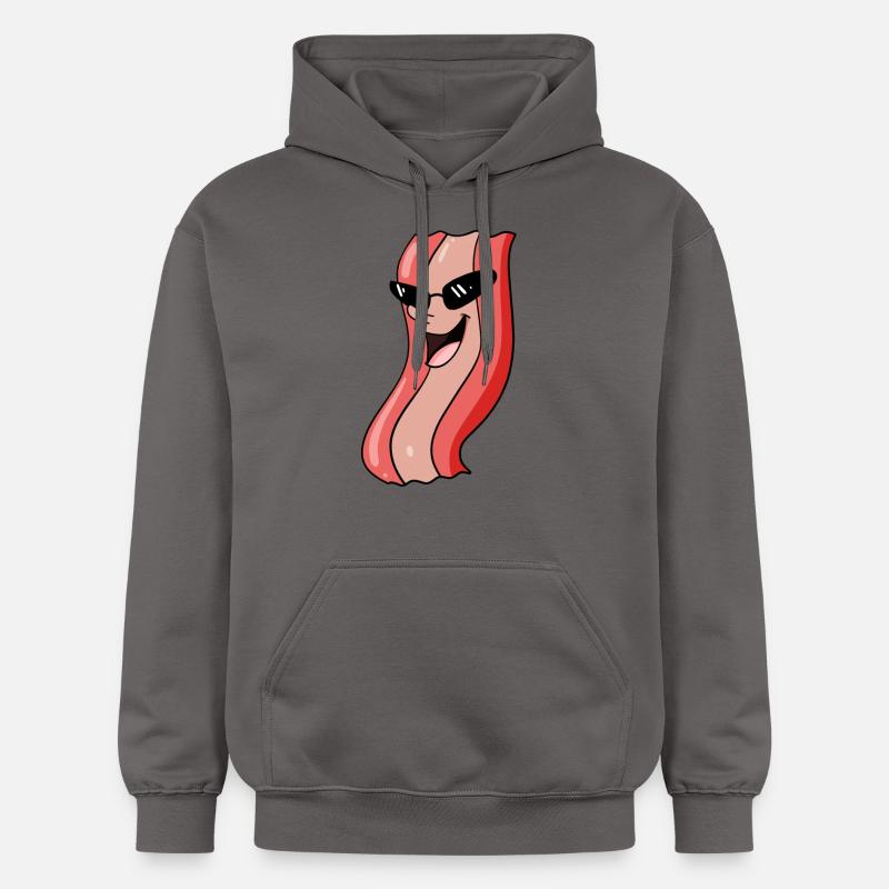 Bacon cool - Gildan Unisex Softstyle® Midweight Hoodie - dark grey
