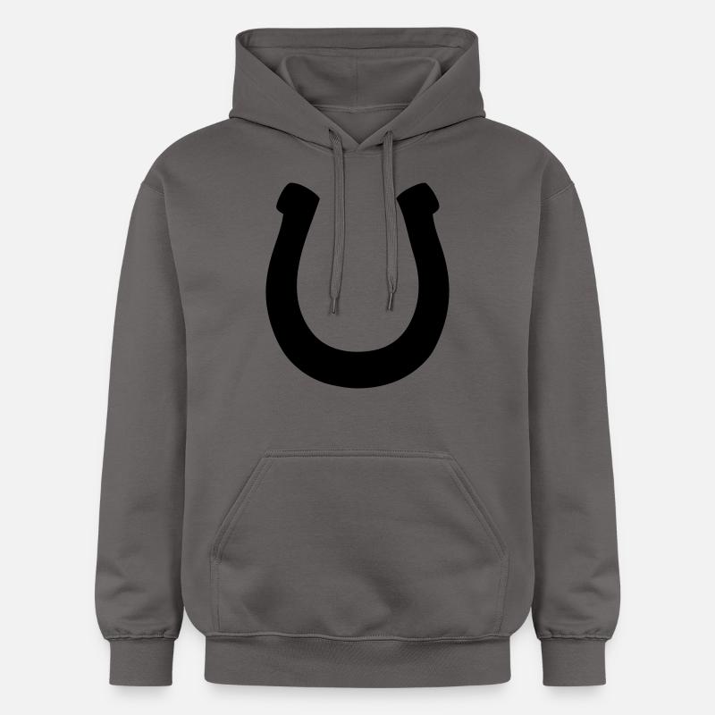 Sabots - Sweat à capuche Softstyle® Gildan Unisexe - gris foncé