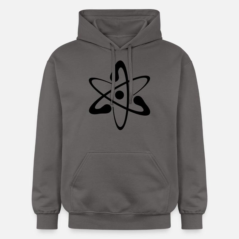 science_atom - Sweat à capuche Softstyle® Gildan Unisexe - gris foncé