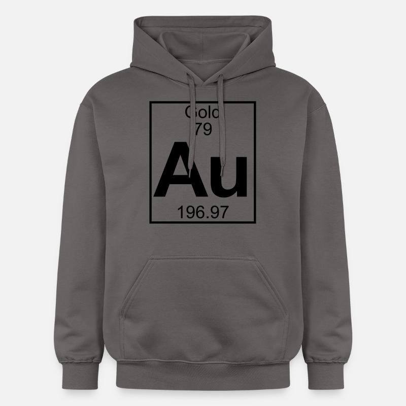 Element 079 - Au (gold) - Full - Sweat à capuche Softstyle® Gildan Unisexe - gris foncé