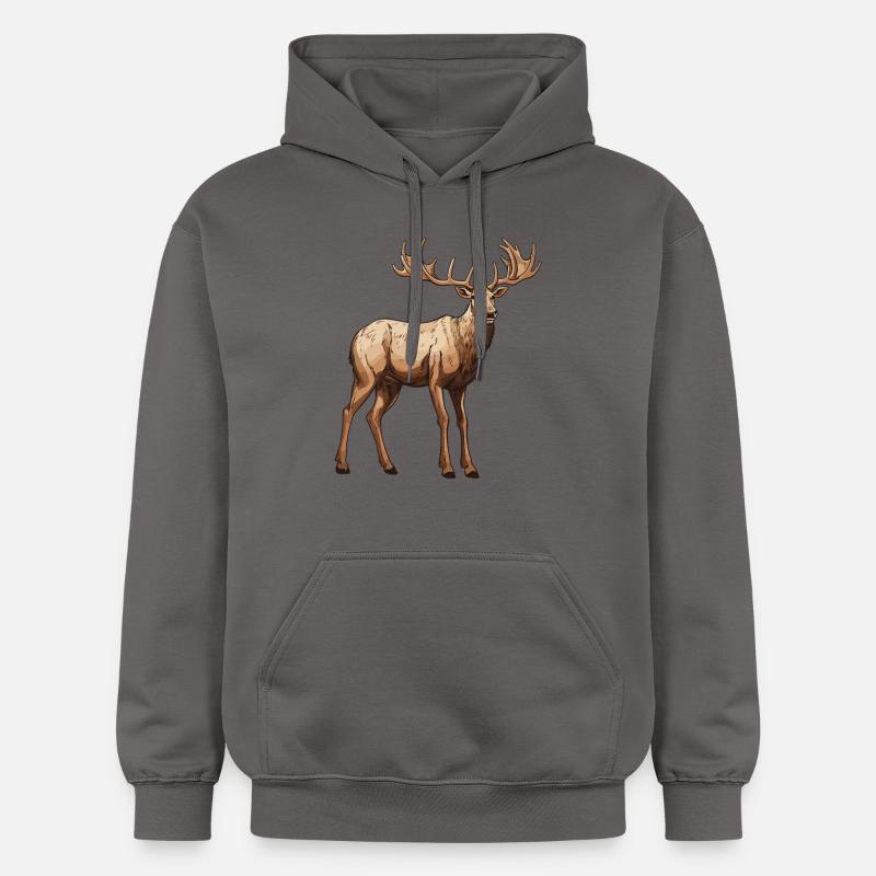 Oiseau - Sweat à capuche Softstyle® Gildan Unisexe - gris foncé
