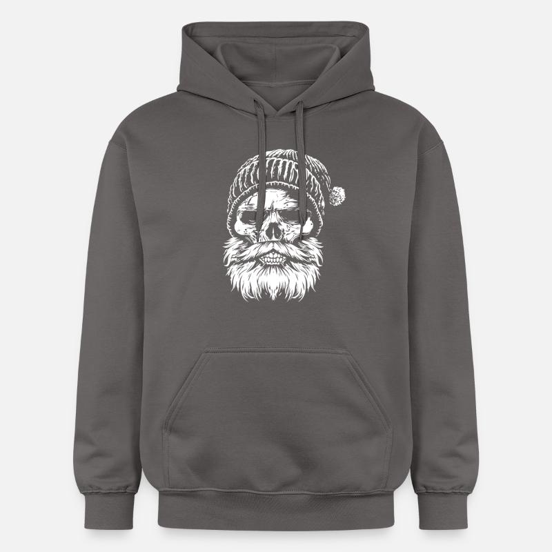 Crâne de bûcheron - Sweat à capuche Softstyle® Gildan Unisexe - gris foncé