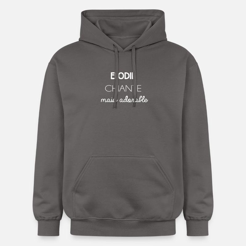 Elodie - Sweat à capuche Softstyle® Gildan Unisexe - gris foncé