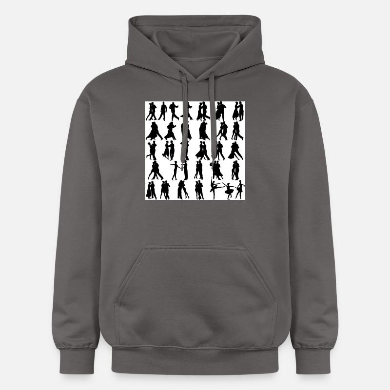 danse - Sweat à capuche Softstyle® Gildan Unisexe - gris foncé