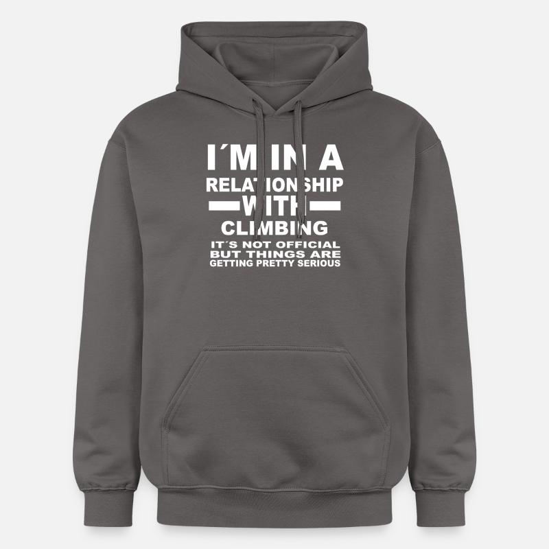 relation avec CLIMBING - Sweat à capuche Softstyle® Gildan Unisexe - gris foncé