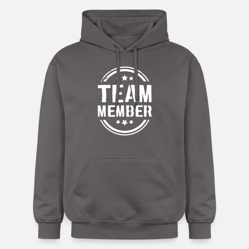 Équipier - Sweat à capuche Softstyle® Gildan Unisexe - gris foncé