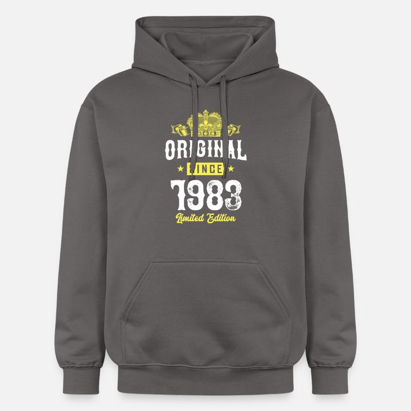 1983 Édition limitée - Sweat à capuche Softstyle® Gildan Unisexe - gris foncé
