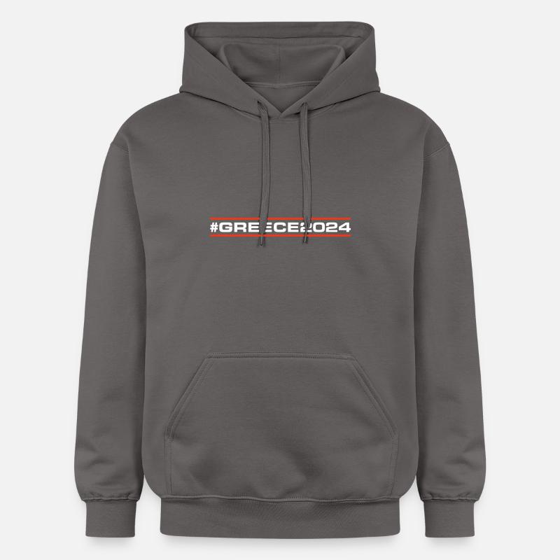 Grèce 2024 - Sweat à capuche Softstyle® Gildan Unisexe - gris foncé
