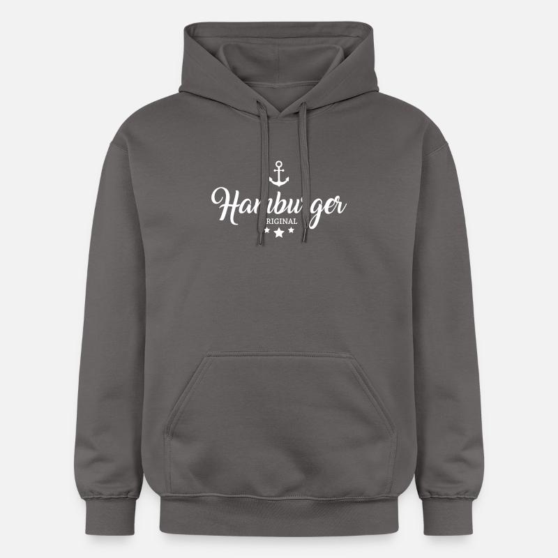 Hamburger - Anker - Sweat à capuche Softstyle® Gildan Unisexe - gris foncé