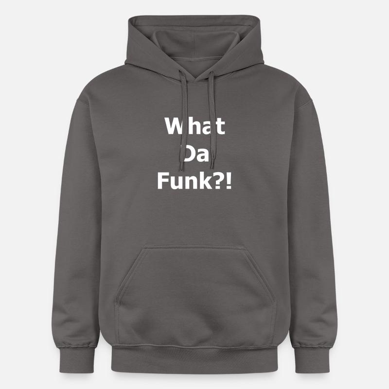 Qu'est-ce qui est funk?! - Sweat à capuche Softstyle® Gildan Unisexe - gris foncé