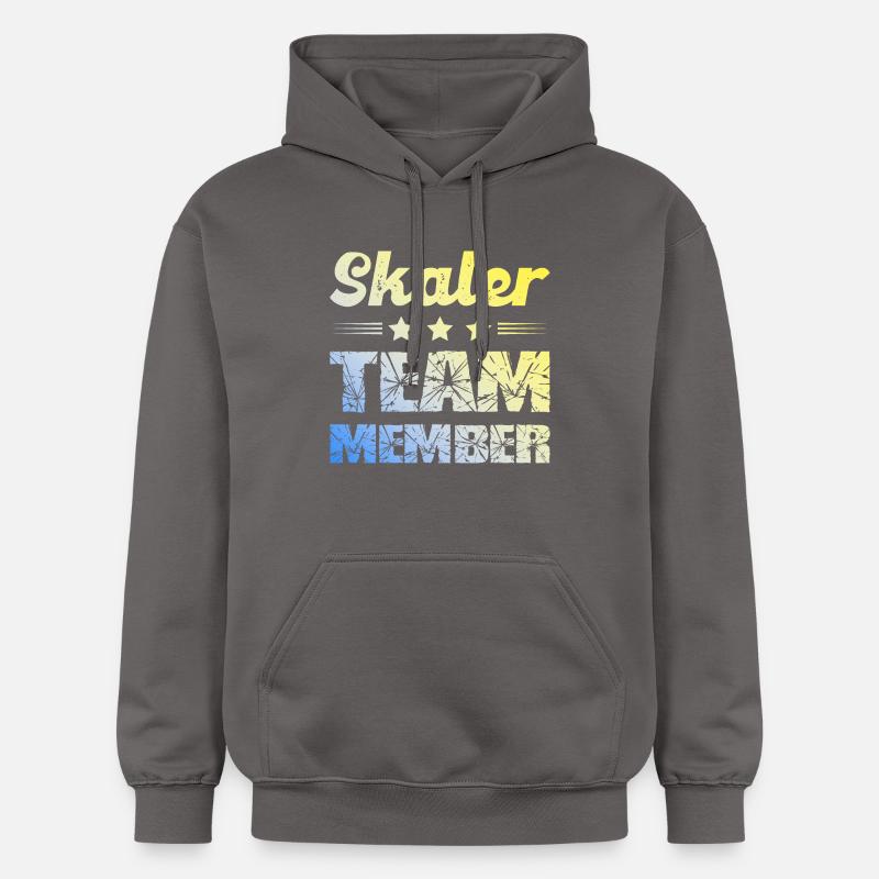 Équipe de patineurs - Sweat à capuche Softstyle® Gildan Unisexe - gris foncé