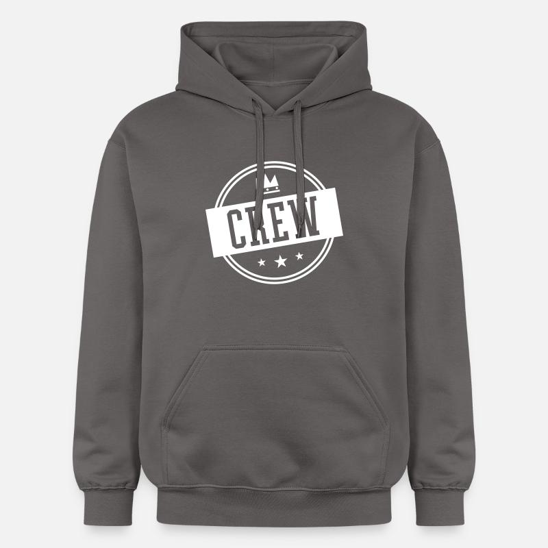 Cercle d’équipage - Sweat à capuche Softstyle® Gildan Unisexe - gris foncé