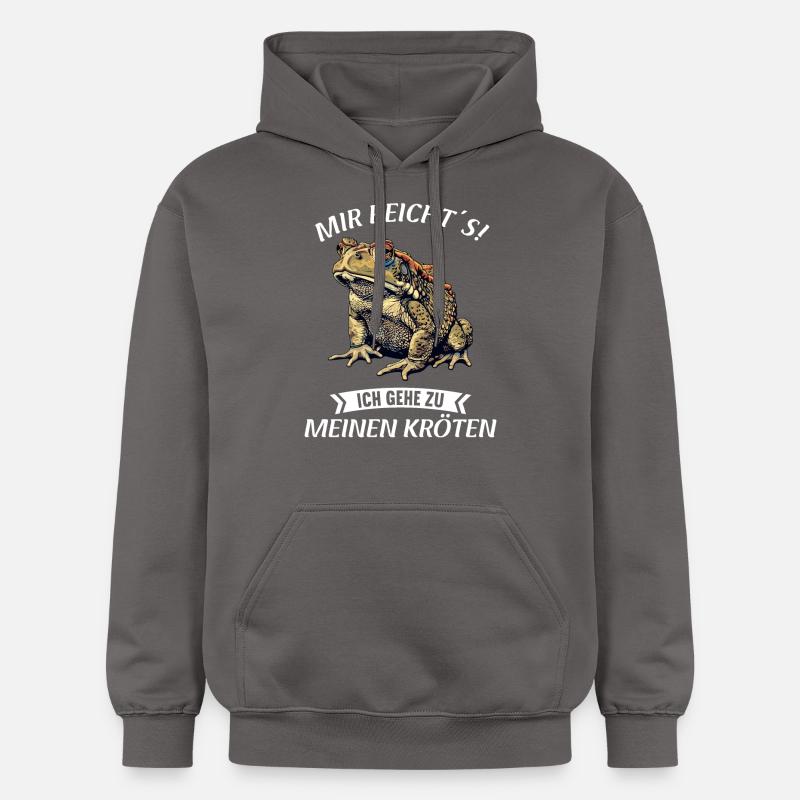 Crapaud crapaud crapaud - Sweat à capuche Softstyle® Gildan Unisexe - gris foncé