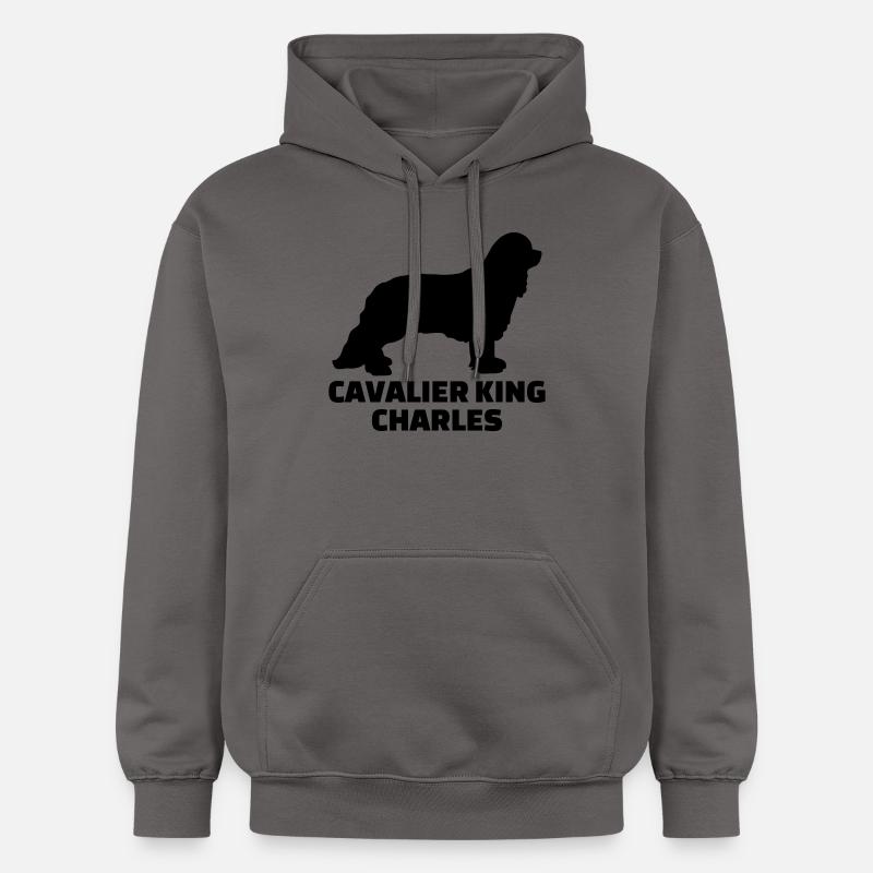 Cavalier King Charles - Sweat à capuche Softstyle® Gildan Unisexe - gris foncé