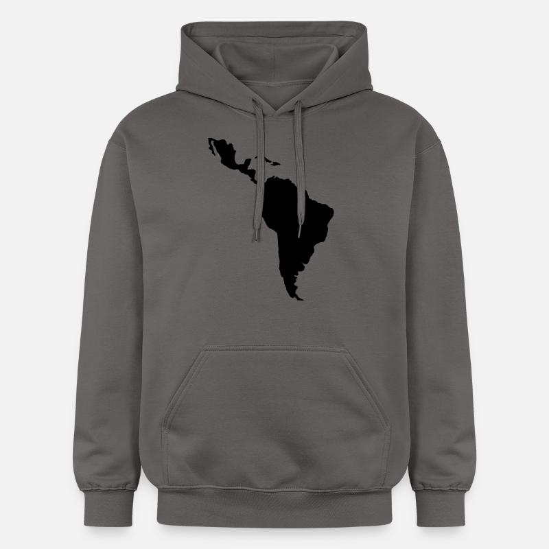 Amérique du Sud - Sweat à capuche Softstyle® Gildan Unisexe - gris foncé