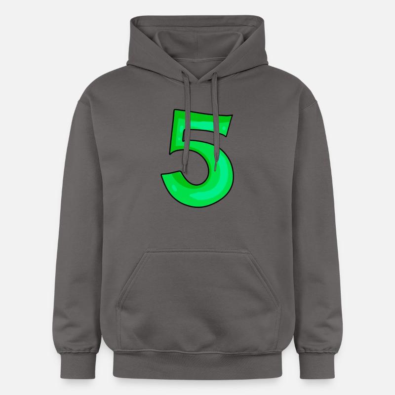 Paragraphe 5 en vert - Sweat à capuche Softstyle® Gildan Unisexe - gris foncé