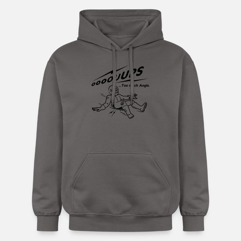 Too Much Angle - Sweat à capuche Softstyle® Gildan Unisexe - gris foncé