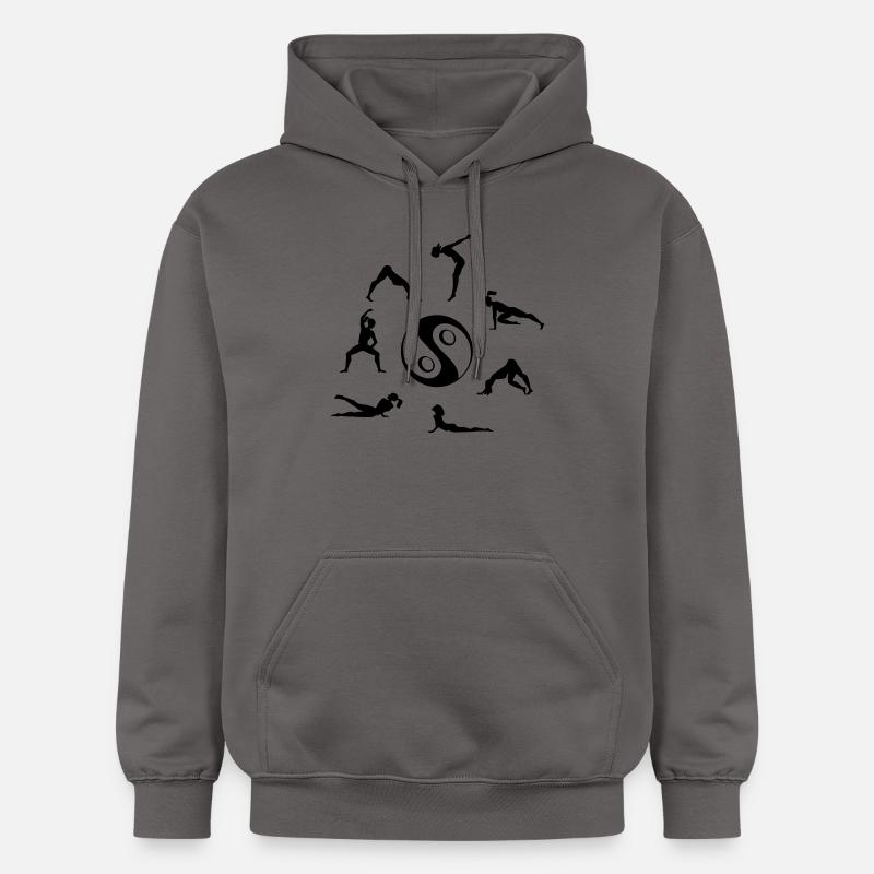 Deepwork - Gildan Unisex Softstyle® Midweight Hoodie - Dunkelgrau