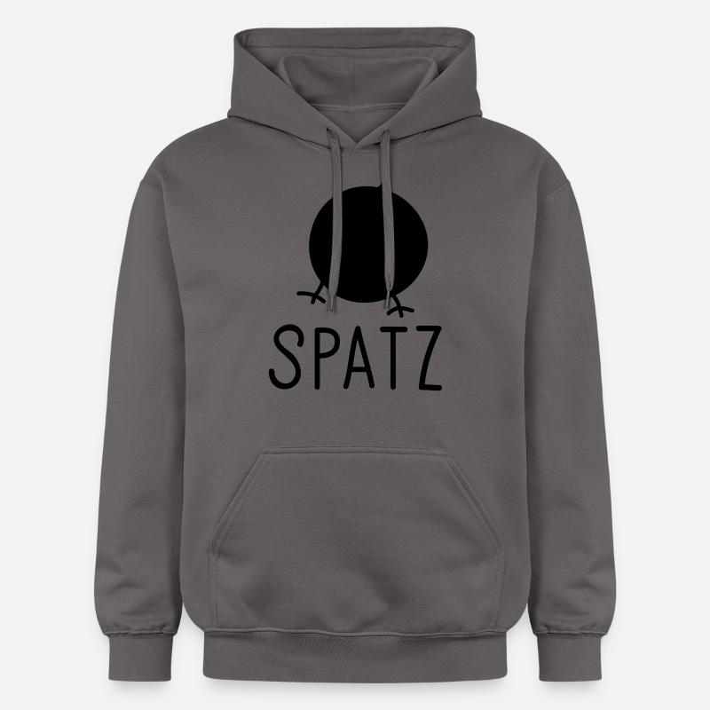 Spatz - Gildan Unisex Softstyle® Midweight Hoodie - Dunkelgrau