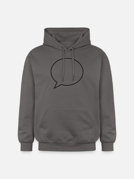 bubble - Gildan Unisex Softstyle® Midweight Hoodie - dark grey