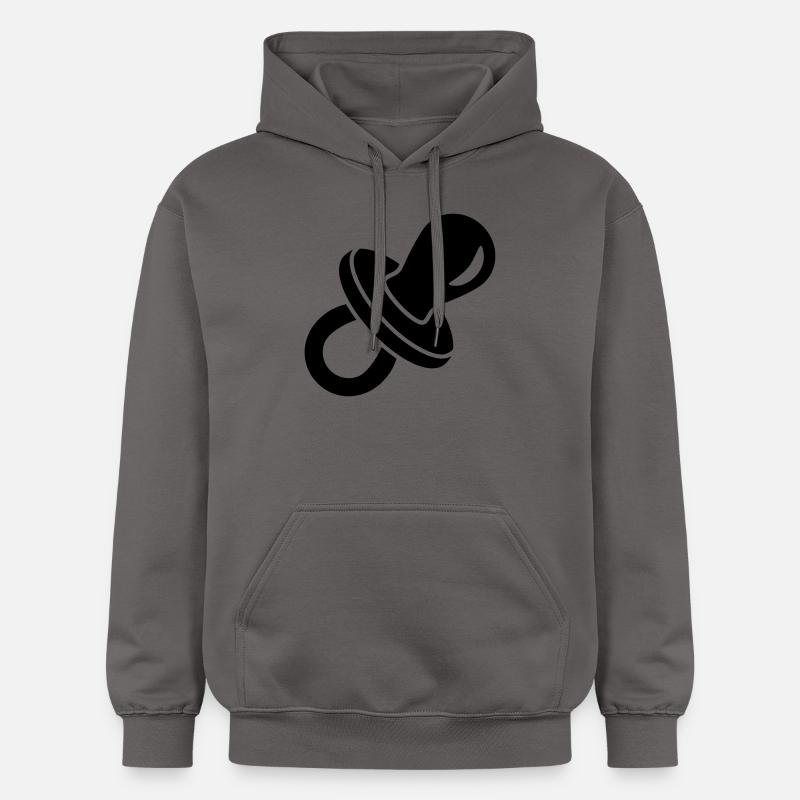 Sucette - Sweat à capuche Softstyle® Gildan Unisexe - gris foncé