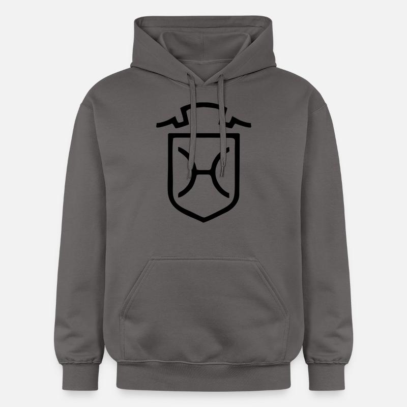 cheval - Sweat à capuche Softstyle® Gildan Unisexe - gris foncé