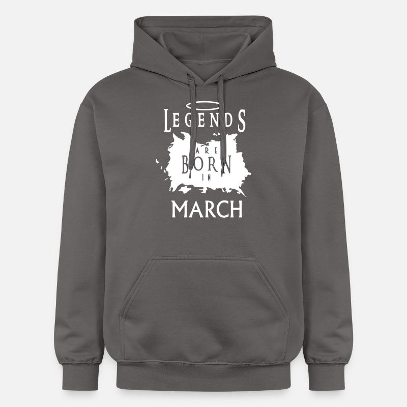 cadeau d'anniversaire Mars - Sweat à capuche Softstyle® Gildan Unisexe - gris foncé
