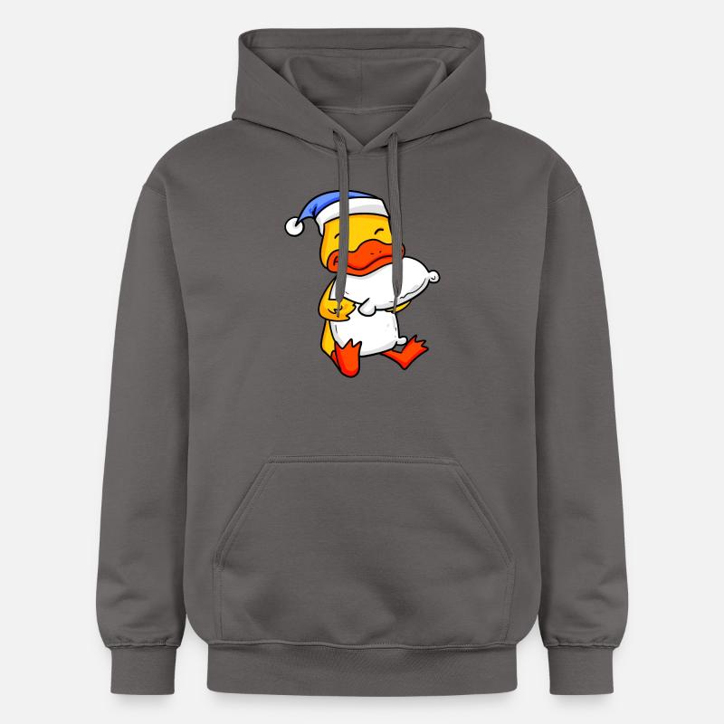 Canard Bébé - Sweat à capuche Softstyle® Gildan Unisexe - gris foncé