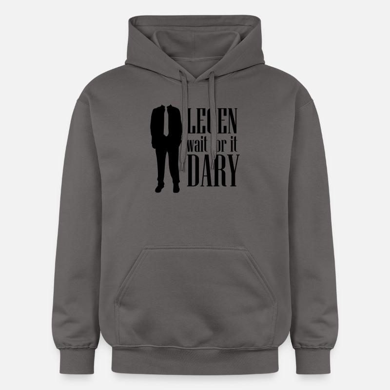 legendary - Sweat à capuche Softstyle® Gildan Unisexe - gris foncé